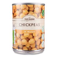 Chickpeas In Water 400g ( Drained) Four Seasons